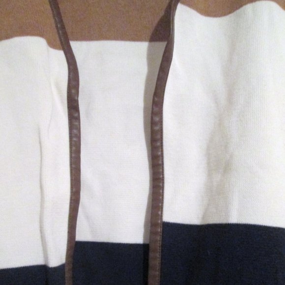 Charter Club Multi Colorblock Open Cardigan XL - Picture 7 of 9